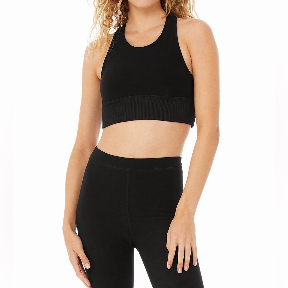 Set of 2 ALO Yoga High-Neck Sports Bras
